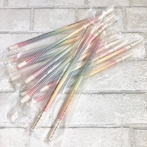 Starbucks Rainbow straws 2019, set of Two